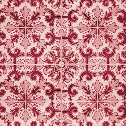 Adesivo de Azulejo - Azulejo Escarlate